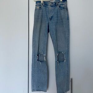 Abercrombie 90s straight jeans ultra rise size 6
